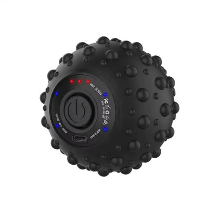 Vibrating Massage Ball 4Speed High-Intensity Fitness Yoga Massage Roller Relieving Muscle Tension Pain Pressure Massaging Balls